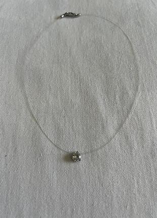 Серебряное украшение на шею