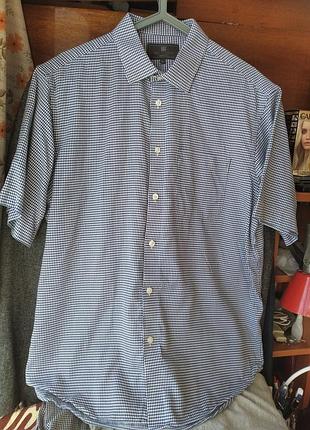 Рубашка новая мужская, лёгкая," m&s". 4