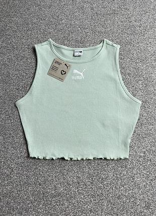 Кроп топ в рубчик puma