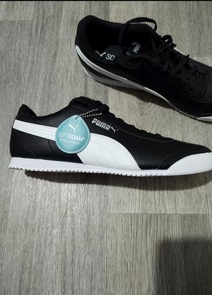 Чоловічі чорні кросівки / puma / кеди / чоловіче взуття / чоловічий одяг /