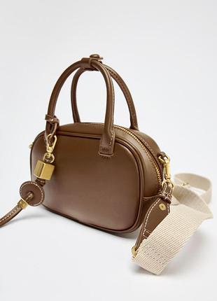 Сумка от zara в стиле miu-miu
