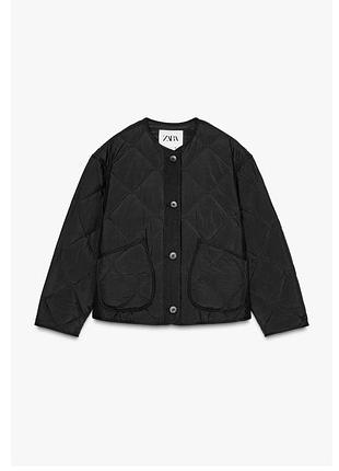 Стеганая куртка zara, куртка zara