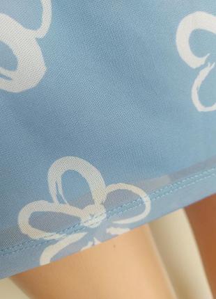 Красивая мини юбка,сетка, стрейч,primark 8