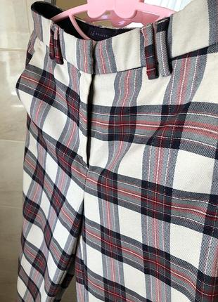 Брюки в клетку