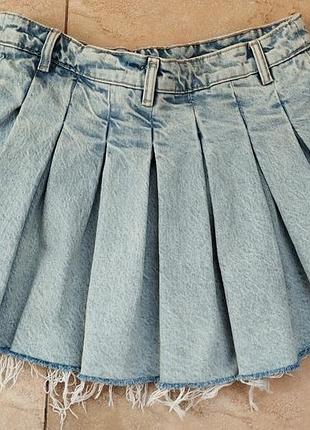 Пышная джинсовая юбка reserved p.м