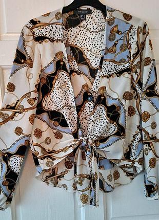 Блуза сорочка рубашка в стилі версаче блузочка блузка рубашечка кофточка