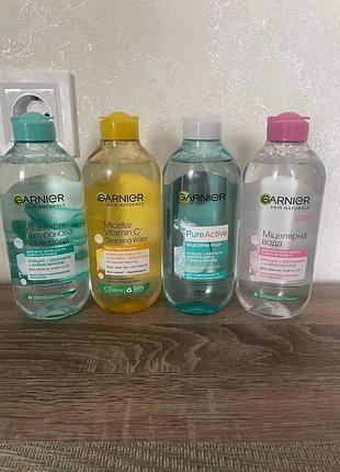 Мицеллярная вода 400 мл garnier