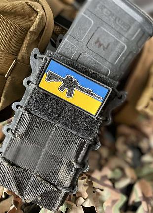 Гумовий шеврон патч ar-15