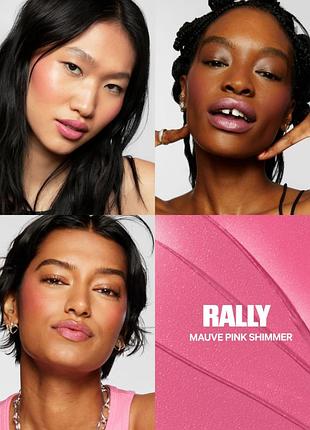 Кремовые румяна + помада milk makeup lip + colourpop mauvin up1 фото
