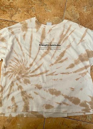 Два лонгсліва zara tie-dye 2