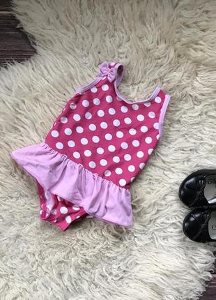 Купальник в горошок