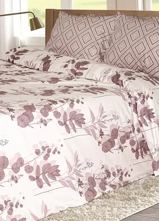 Комплект постільної білизни сатин люкс 145х215, сатин люкс постіль, сатинова постіль