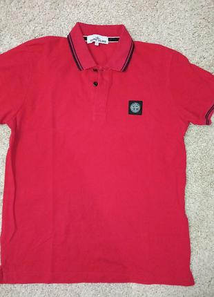 Футболка поло stone island