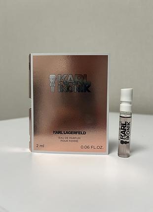 Оригинальный образец аромата karl lagerfeld karl ikonik pour femme