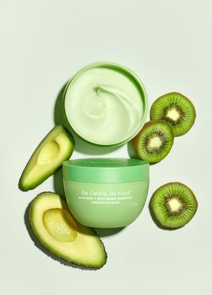 Питательная маска для волос briogeo be gentle be kind avocado + kiwi superfood mask3 фото