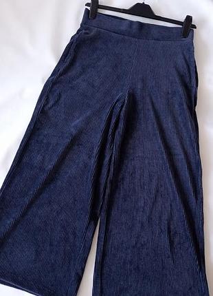 Широкие брюки кюлоты р.12