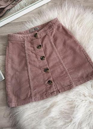 Юбка вельветовая denim co