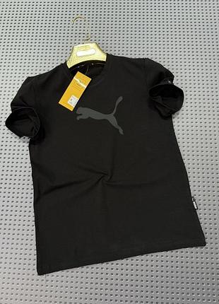 Чоловіча базова футболка чорна puma