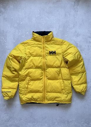 Мужской двусторонний пуховик helly hansen8 фото