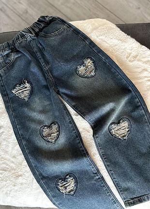 Подростковые джинсы для девочки