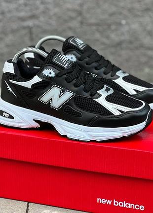 Кроссовки new balance цвет черный, белый 53265