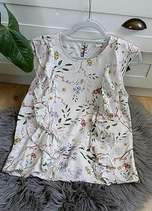Квіткова блуза від h&m, розмір s