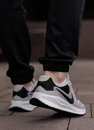 Кроссовки nike tanjun grey white black 2