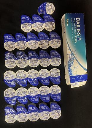 Контактні лінзи dailies