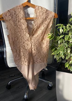 Боди прозрачное zara