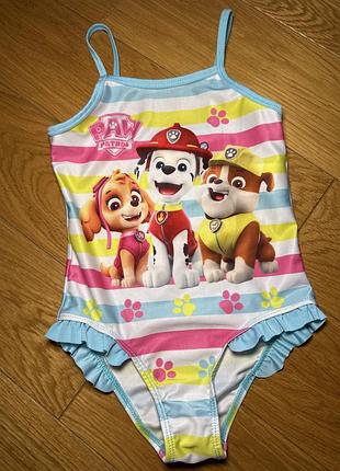 Купальник щенячий патруль