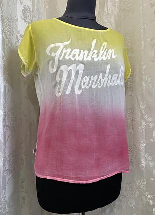 58/55 блузка franklin marshall varsity 2