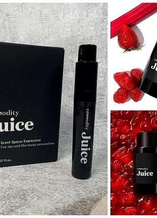 Пробник парфюма juice от commodity