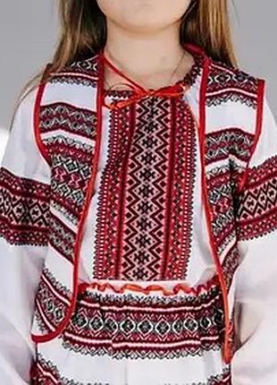 Вышиванка рубашка + жилетка