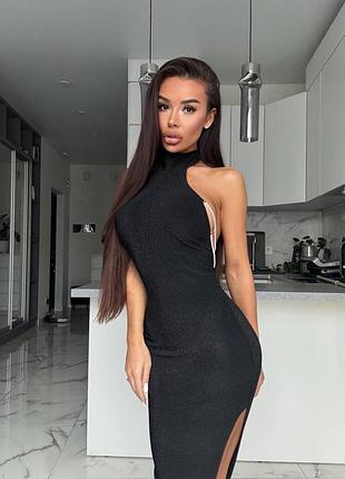 Платье с открытой спиной 7
