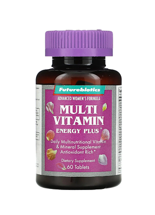 Futurebiotics энергия плюс мультивитамины для женщин 60 таб multi vitamin energy plus