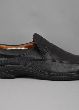 Jomos feetback туфли слипоны мокасины лоферы мужские кожаные. нитечь. оригинал 47 р/31 см