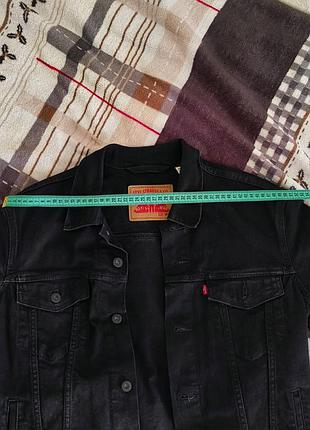 Джинсовка levis чорна 7