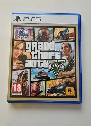 Гра диск gta5 ps5