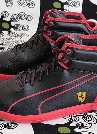 Черно-красные кроссовки body puma buy.размер-38,5, 24,5см.4 фото