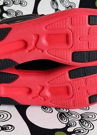 Черно-красные кроссовки body puma buy.размер-38,5, 24,5см.8 фото