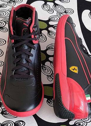 Черно-красные кроссовки body puma buy.размер-38,5, 24,5см.2 фото