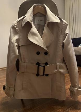 Тренч zara, плащ zara