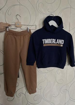 Спортивний костюм на флісі timberland оригінал 7/8 років