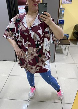 Рубашка оверсайз