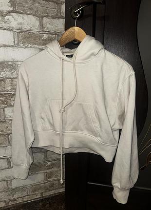 Худи укороченное zara