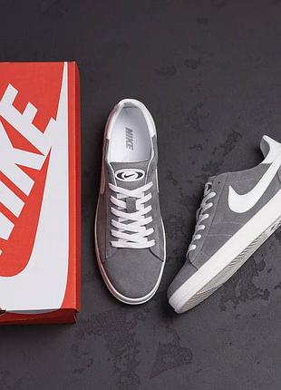 Кроссовки натуральная замша