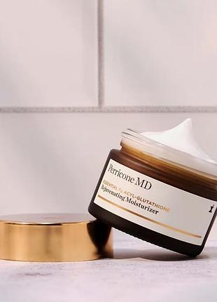 Perricone md essential fx acyl-glusathione rejuvenating moisturizer ночной, увлажняющий крем для лица с ацил-глутатионом 7,5 мл