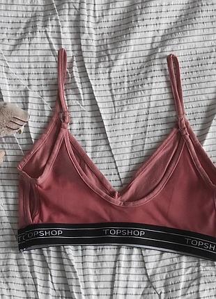 Бюстгальтер топ с сеточкой