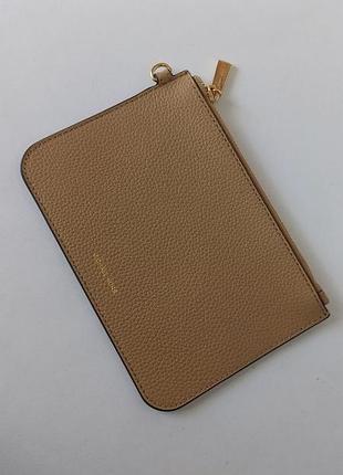 Кожаный кошелек, косметичка к сумке michael kors.