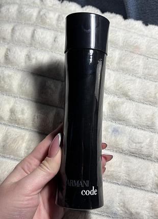Туалетна вода armani code